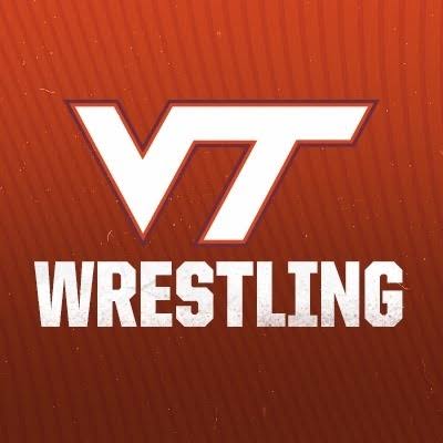 Virginia Tech Wrestling logo for Coach Ron