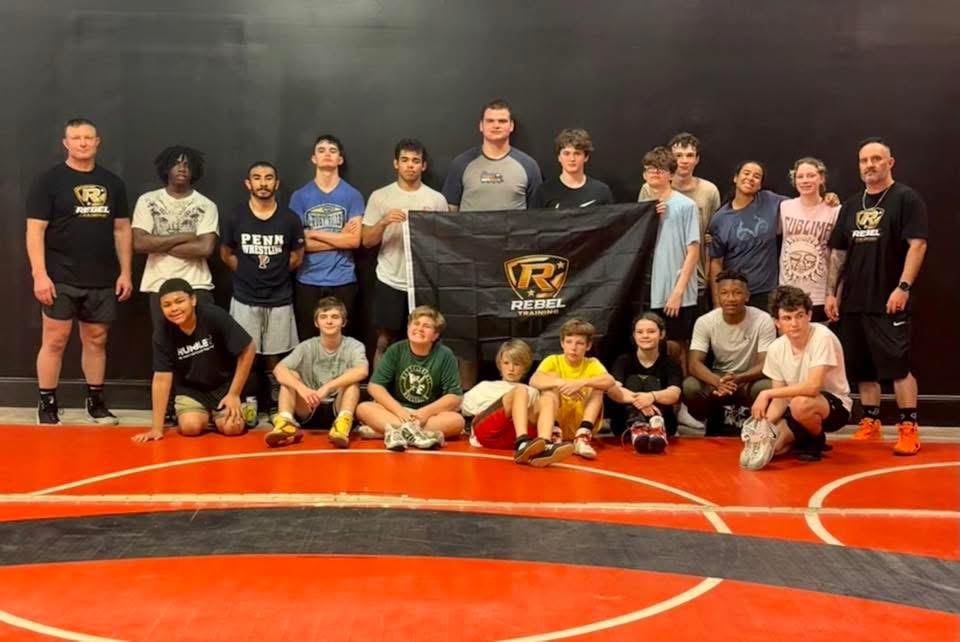 Rebel Training wrestling team