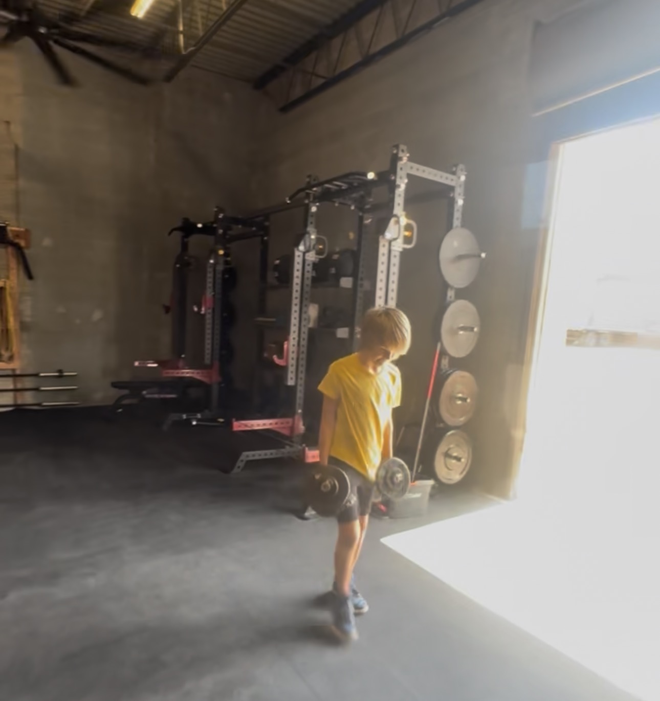 Youth athletes strength training