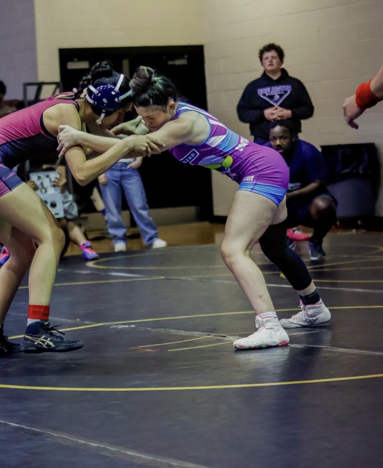 Rebel Training athlete competing on the mat