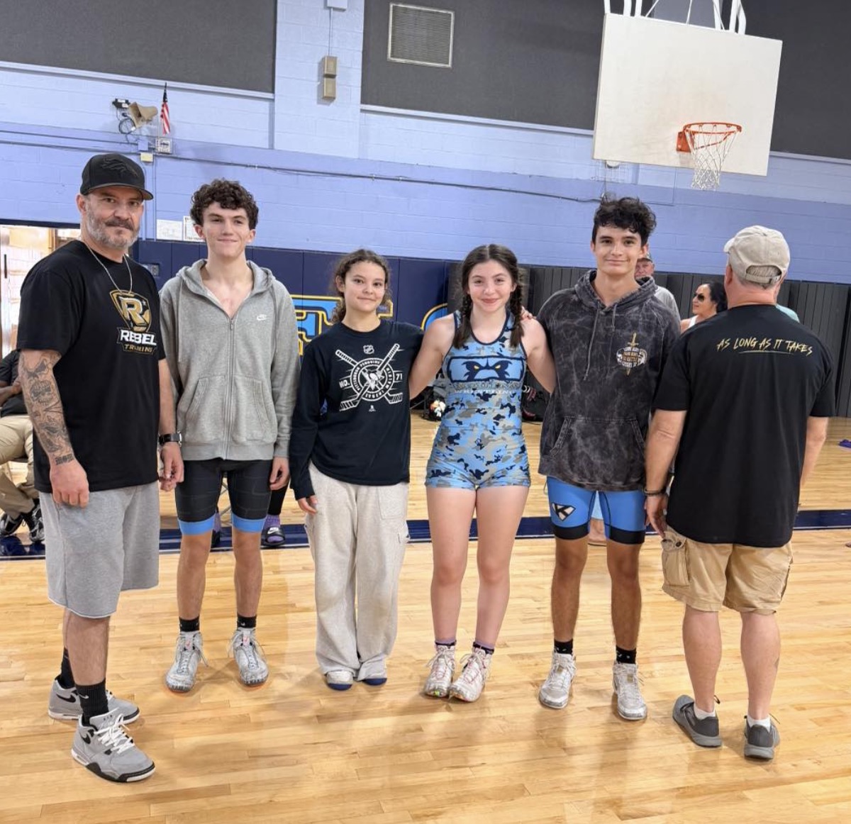 Rebel Training team at competition